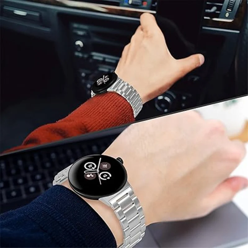 Stilvoll Google Pixel Watch 2 Metall Armband