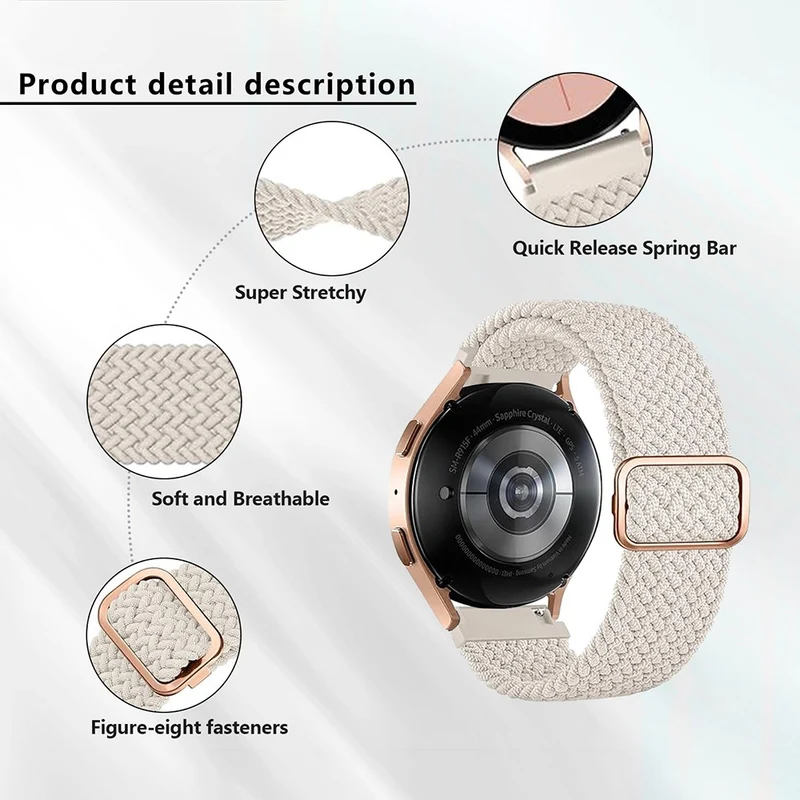 Bequem Samsung Smartwatch Nylon Universell Armband