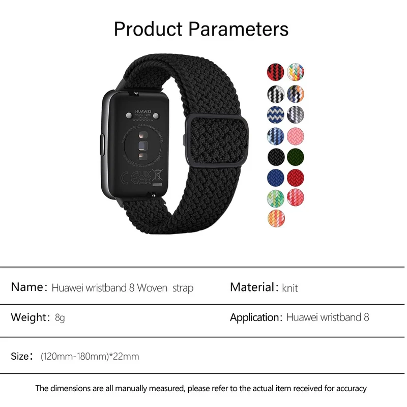 Auffallend Gut Huawei Band 8 Nylon Armband