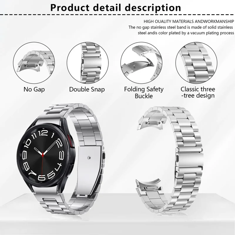Modisch Samsung Smartwatch Metall Universell Armband