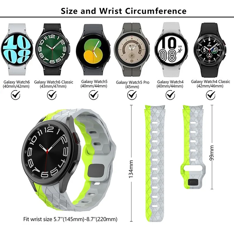 Megasüß Samsung Smartwatch Silikon Universell Armband