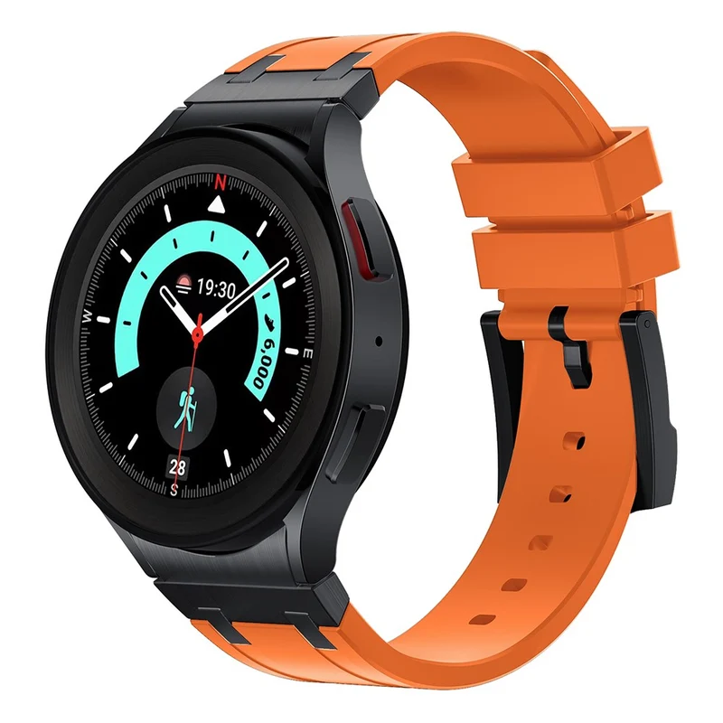 Unglaublich Angenehm Samsung Galaxy Watch 5 (40mm) / Samsung Galaxy Watch 6 Classic (43mm) Silikon Universell Armband