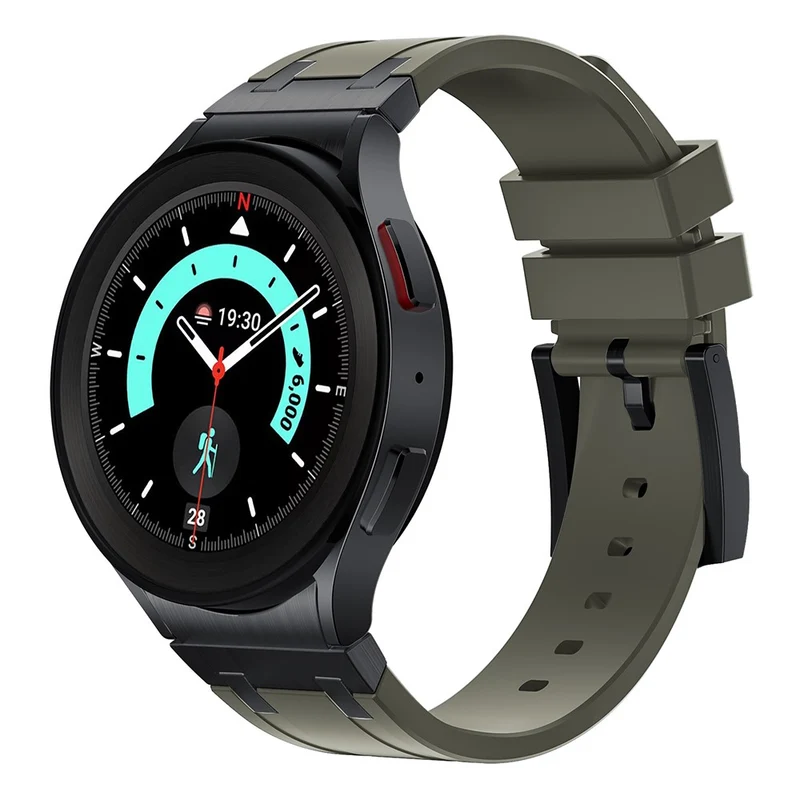 Unglaublich Angenehm Samsung Galaxy Watch 5 (40mm) / Samsung Galaxy Watch 6 Classic (43mm) Silikon Universell Armband