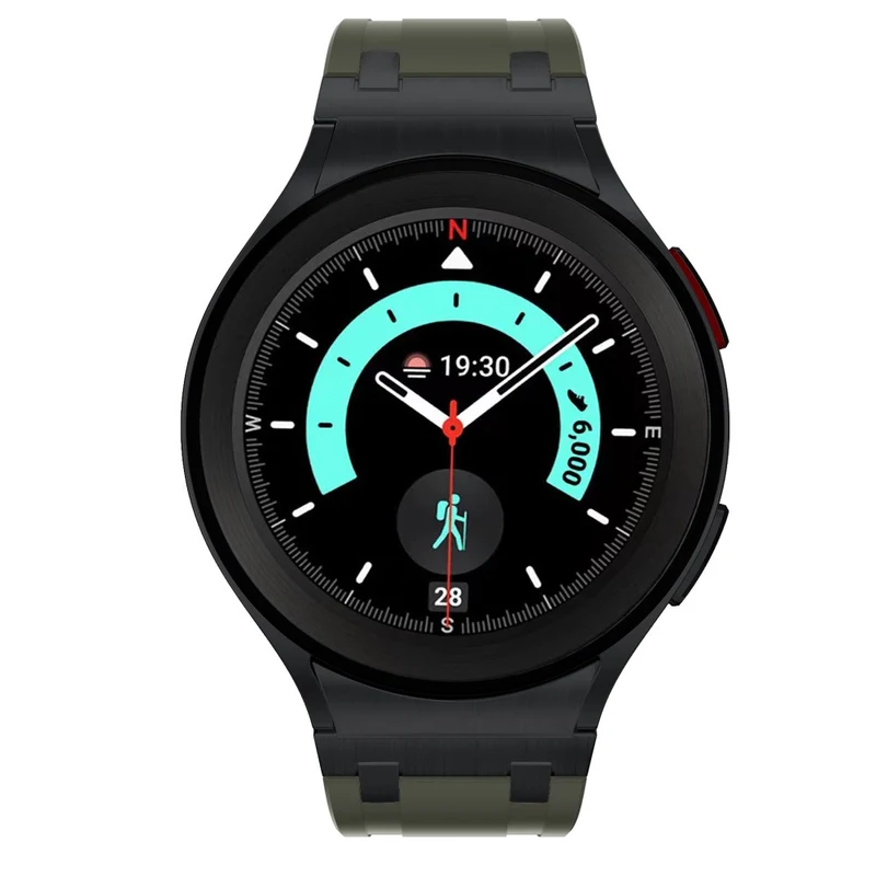 Unglaublich Angenehm Samsung Galaxy Watch 5 (40mm) / Samsung Galaxy Watch 6 Classic (43mm) Silikon Universell Armband
