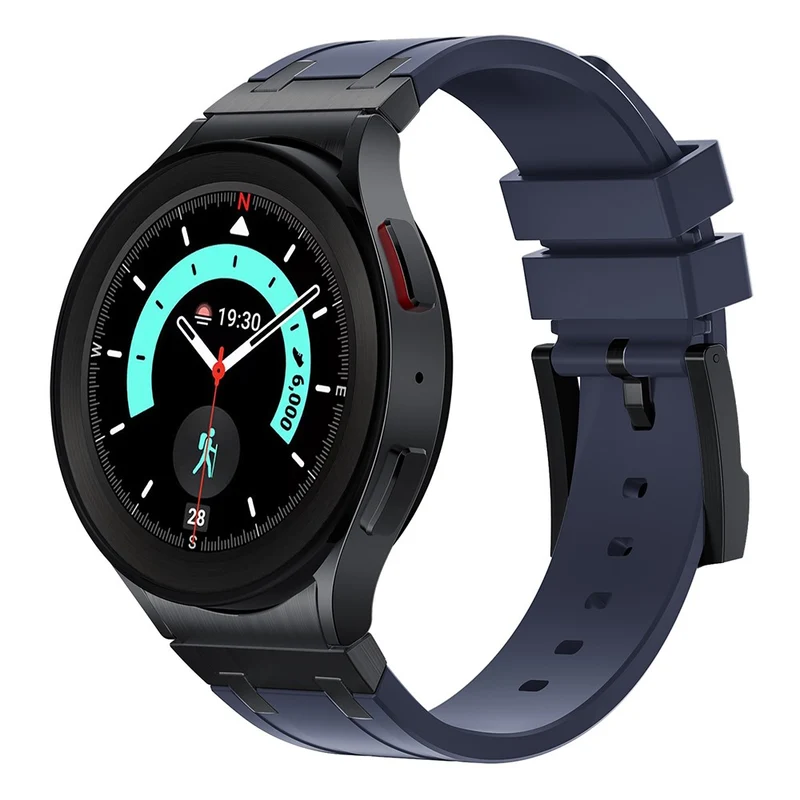 Unglaublich Angenehm Samsung Galaxy Watch 5 (40mm) / Samsung Galaxy Watch 6 Classic (43mm) Silikon Universell Armband