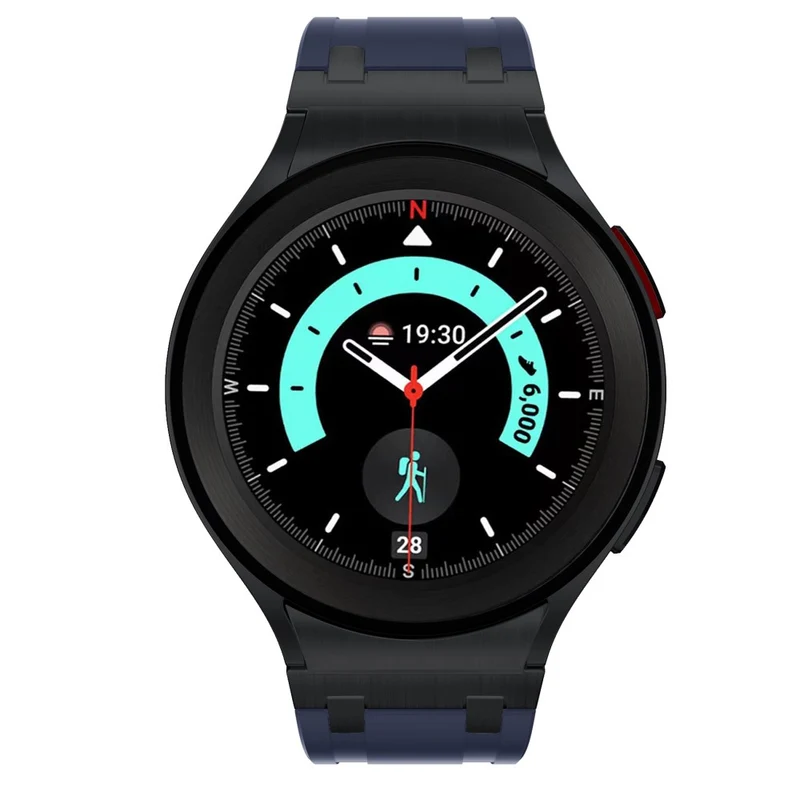 Unglaublich Angenehm Samsung Galaxy Watch 5 (40mm) / Samsung Galaxy Watch 6 Classic (43mm) Silikon Universell Armband