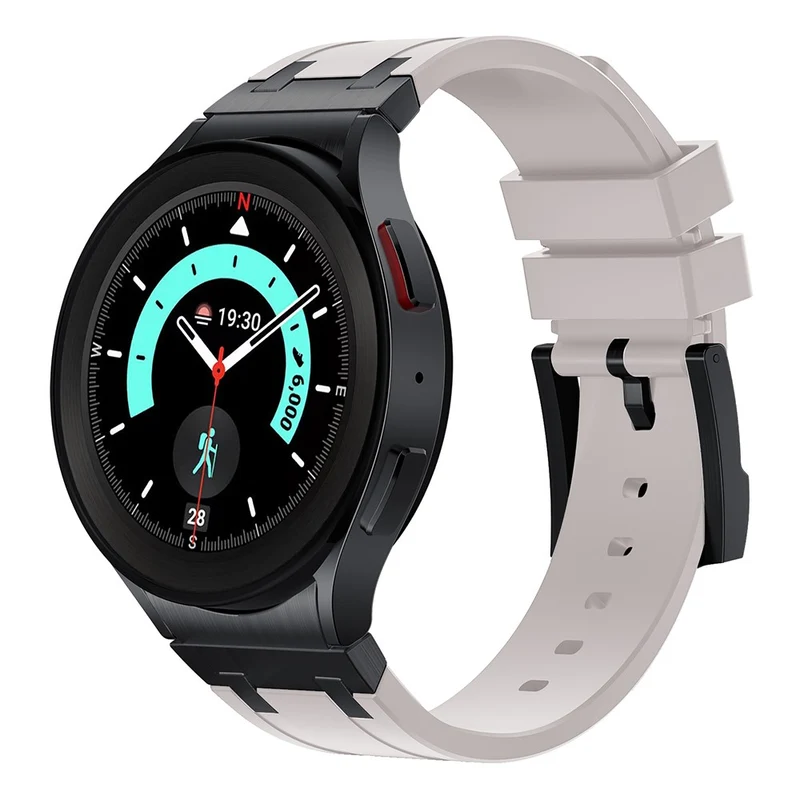 Unglaublich Angenehm Samsung Galaxy Watch 5 (40mm) / Samsung Galaxy Watch 6 Classic (43mm) Silikon Universell Armband