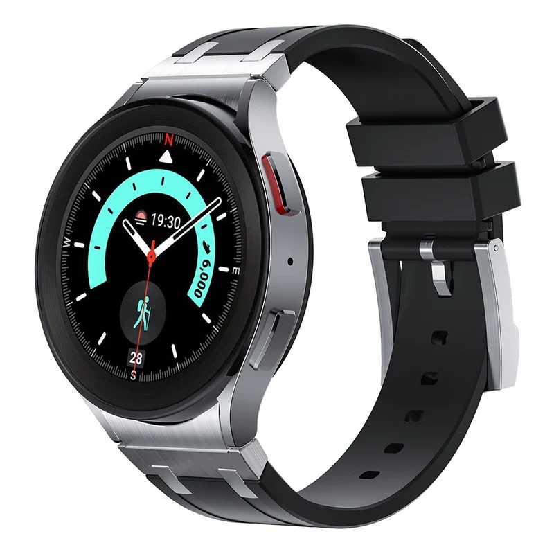 Unglaublich Angenehm Samsung Galaxy Watch 5 (40mm) / Samsung Galaxy Watch 6 Classic (43mm) Silikon Universell Armband