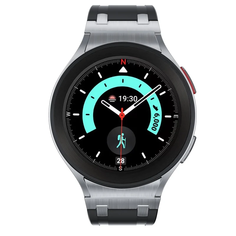 Unglaublich Angenehm Samsung Galaxy Watch 5 (40mm) / Samsung Galaxy Watch 6 Classic (43mm) Silikon Universell Armband