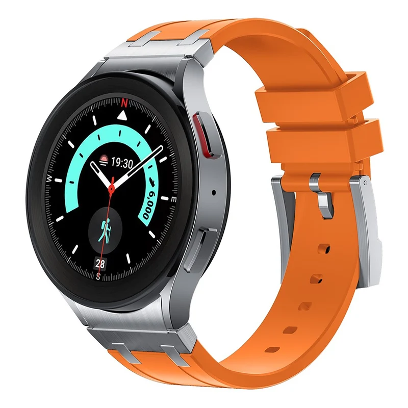 Unglaublich Angenehm Samsung Galaxy Watch 5 (40mm) / Samsung Galaxy Watch 6 Classic (43mm) Silikon Universell Armband