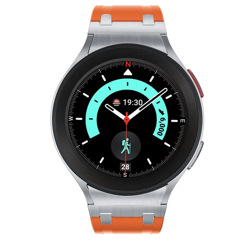 Unglaublich Angenehm Samsung Galaxy Watch 5 (40mm) / Samsung Galaxy Watch 6 Classic (43mm) Silikon Universell Armband