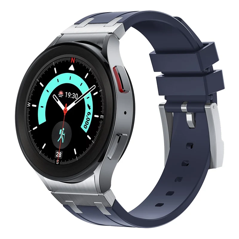 Unglaublich Angenehm Samsung Galaxy Watch 5 (40mm) / Samsung Galaxy Watch 6 Classic (43mm) Silikon Universell Armband