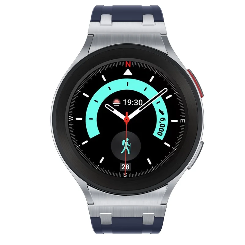 Unglaublich Angenehm Samsung Galaxy Watch 5 (40mm) / Samsung Galaxy Watch 6 Classic (43mm) Silikon Universell Armband