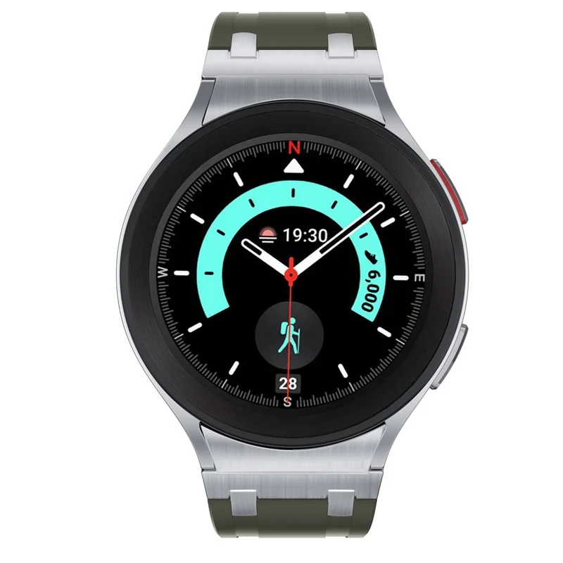 Unglaublich Angenehm Samsung Galaxy Watch 5 (40mm) / Samsung Galaxy Watch 6 Classic (43mm) Silikon Universell Armband