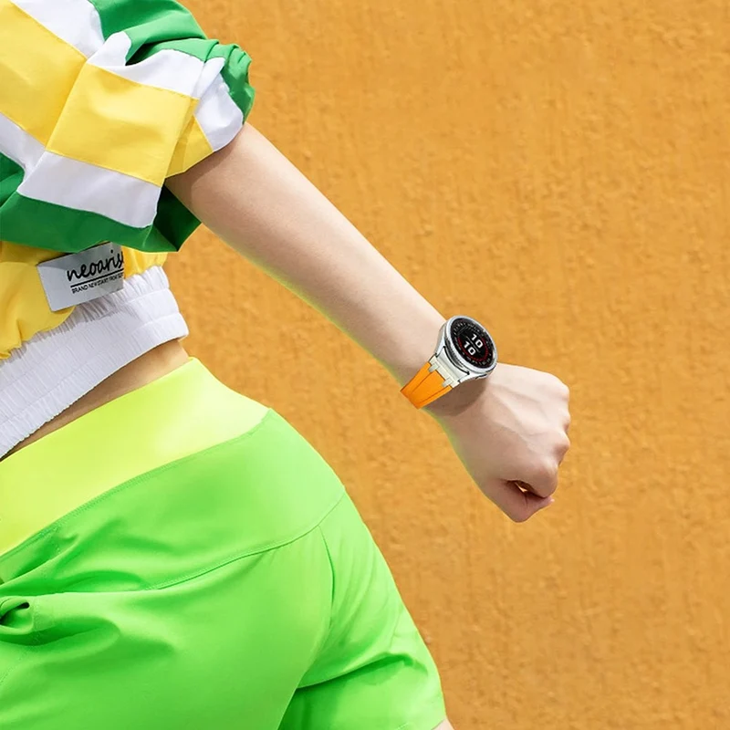 Unglaublich Angenehm Samsung Galaxy Watch 5 (40mm) / Samsung Galaxy Watch 6 Classic (43mm) Silikon Universell Armband