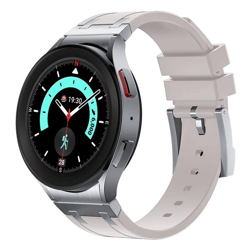 Unglaublich Angenehm Samsung Galaxy Watch 5 (40mm) / Samsung Galaxy Watch 6 Classic (43mm) Silikon Universell Armband
