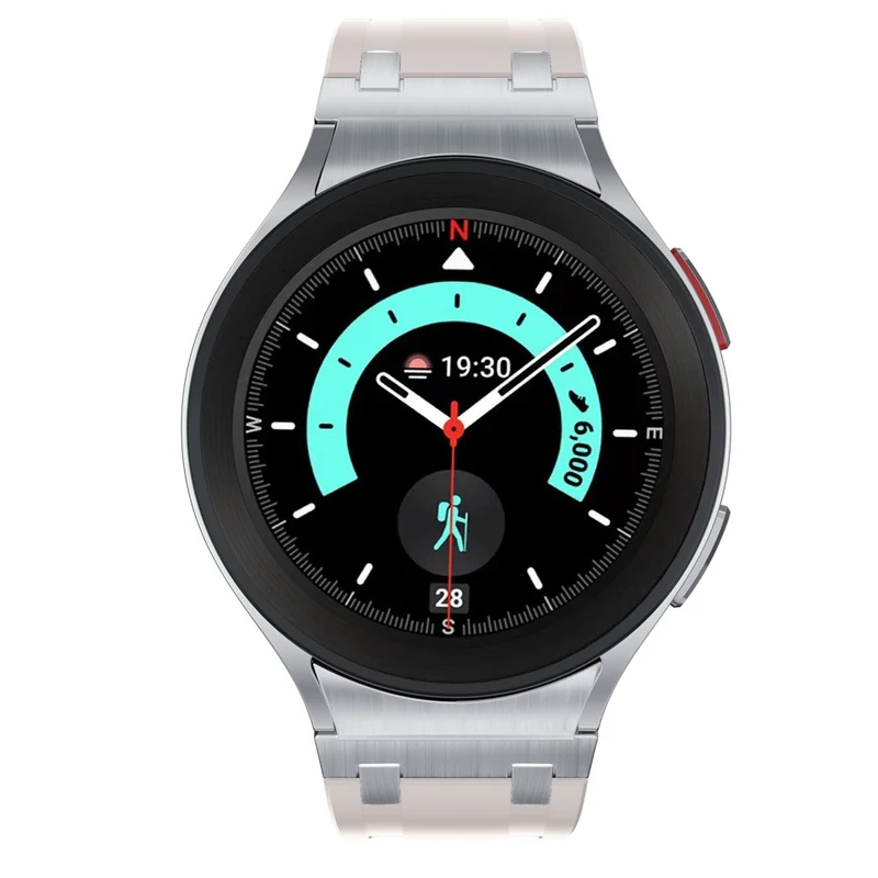 Unglaublich Angenehm Samsung Galaxy Watch 5 (40mm) / Samsung Galaxy Watch 6 Classic (43mm) Silikon Universell Armband
