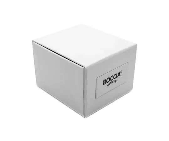 Boccia Titanium Superslim 3533-03 Herrenuhr • Reintitan • Saphirglas