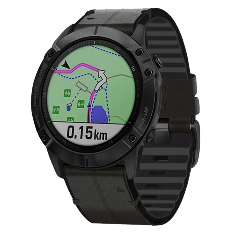 Mega Bequem Garmin Smartwatch Silikon Universell Armband