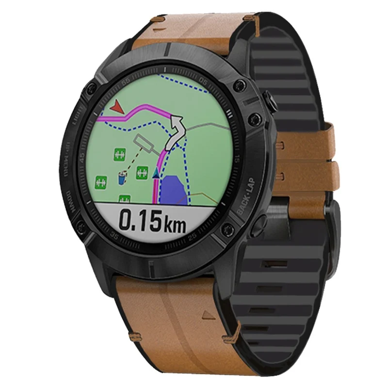 Mega Bequem Garmin Smartwatch Silikon Universell Armband