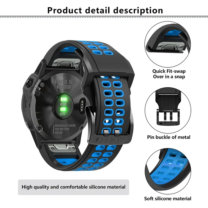 Richtig Gemütlich Garmin Smartwatch Silikon Universell Armband
