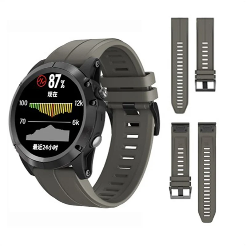 Bequem Garmin Smartwatch Silikon Universell Armband