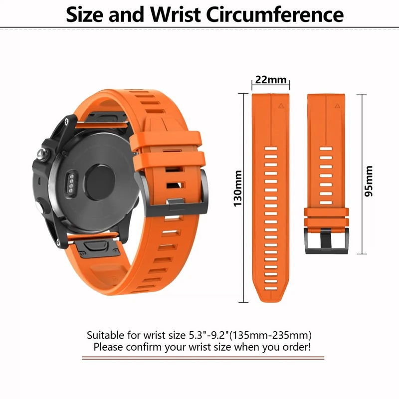 Bequem Garmin Smartwatch Silikon Universell Armband