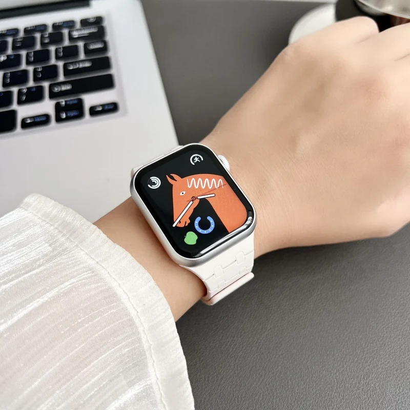 Super Süß Apple Smartwatch Silikon Universell Armband