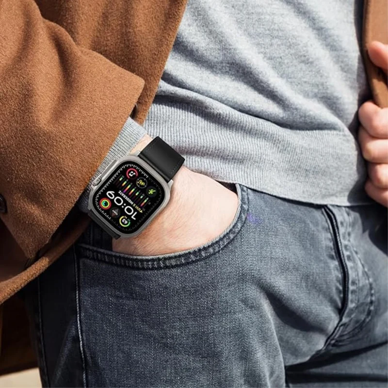 Modisch Apple Smartwatch Kunstleder Universell Armband