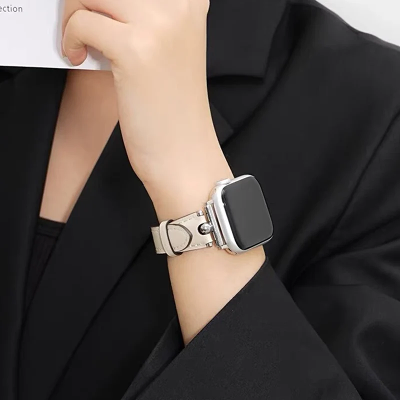 Mega Bequem Apple Smartwatch Kunstleder Universell Armband