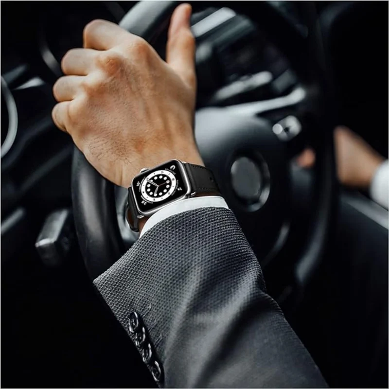 Super Stark Apple Smartwatch Kunstleder Universell Armband
