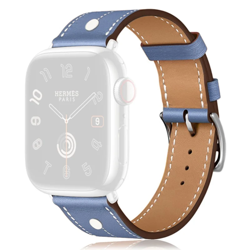 Auffallend Modisch Apple Smartwatch Echtes Leder Universell Armband