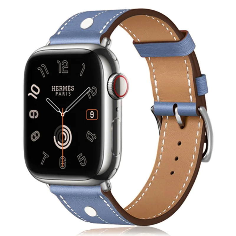 Auffallend Modisch Apple Smartwatch Echtes Leder Universell Armband