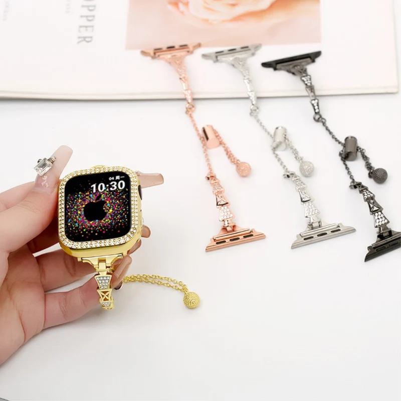 Super Bequem Apple Smartwatch Strass Universell Armband