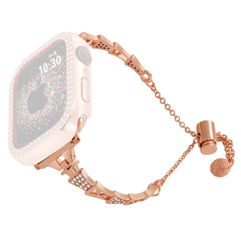 Super Bequem Apple Smartwatch Strass Universell Armband
