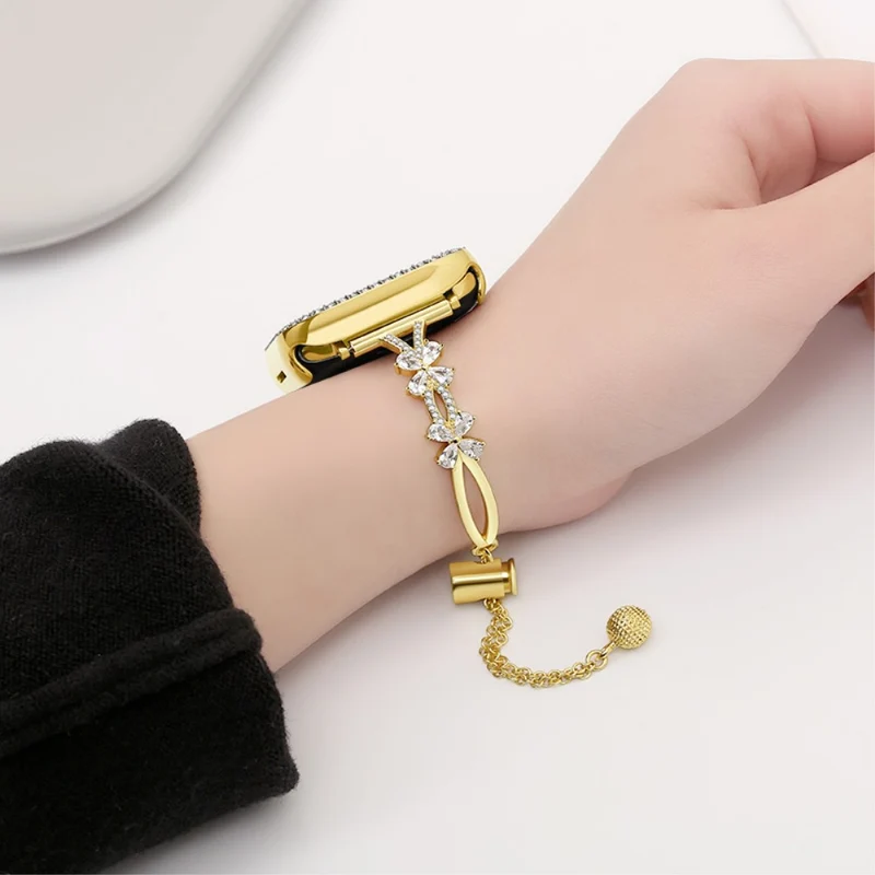 Unglaublich Cool Apple Smartwatch Strass Universell Armband
