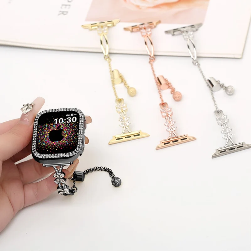 Super Modisch Apple Smartwatch Strass Universell Armband