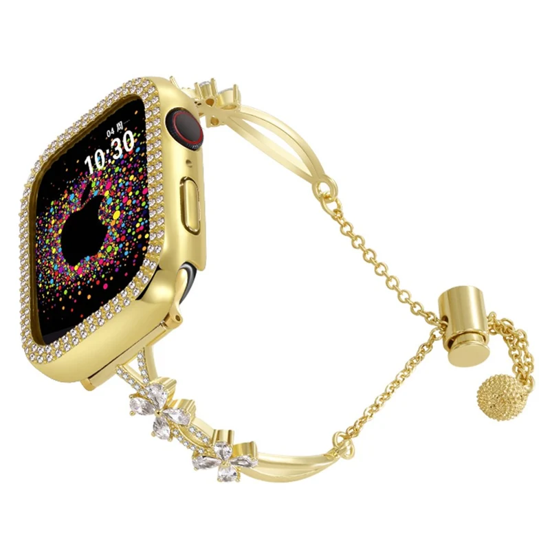 Super Modisch Apple Smartwatch Strass Universell Armband