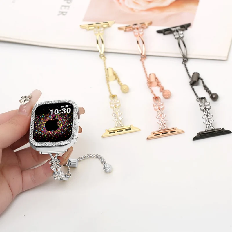 Super Modisch Apple Smartwatch Strass Universell Armband