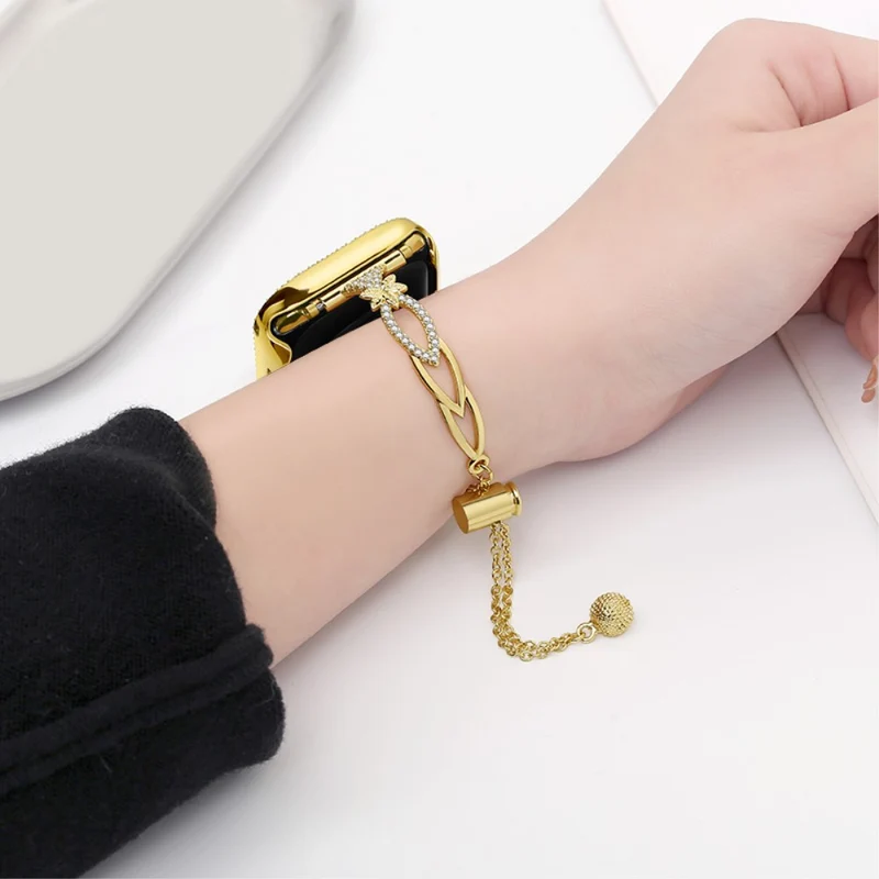 Bemerkenswert Ordentlich Apple Smartwatch Strass Universell Armband