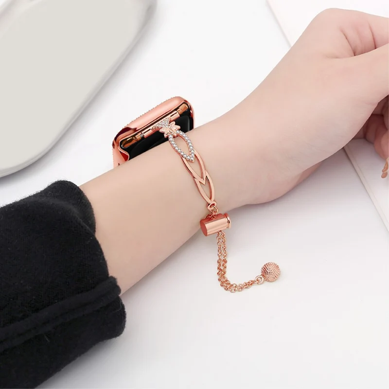 Bemerkenswert Ordentlich Apple Smartwatch Strass Universell Armband