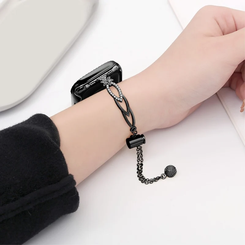 Auffallend Gut Apple Smartwatch Strass Universell Armband