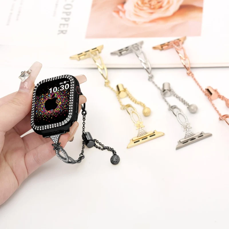 Auffallend Gut Apple Smartwatch Strass Universell Armband