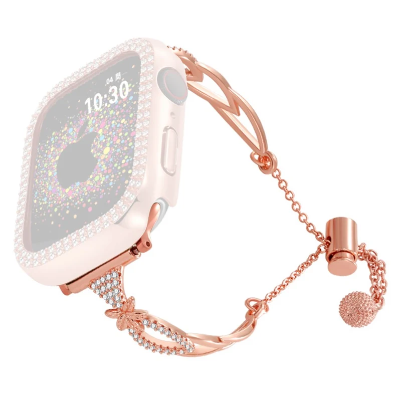 Auffallend Gut Apple Smartwatch Strass Universell Armband