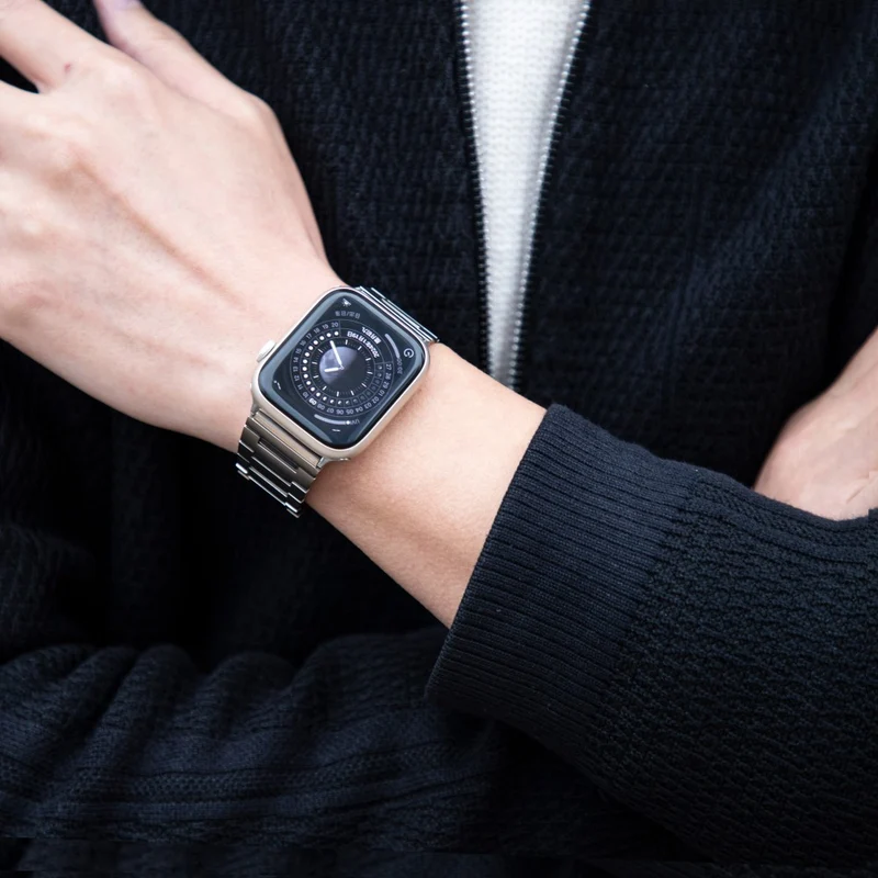 Bequem Apple Smartwatch Metall Universell Armband
