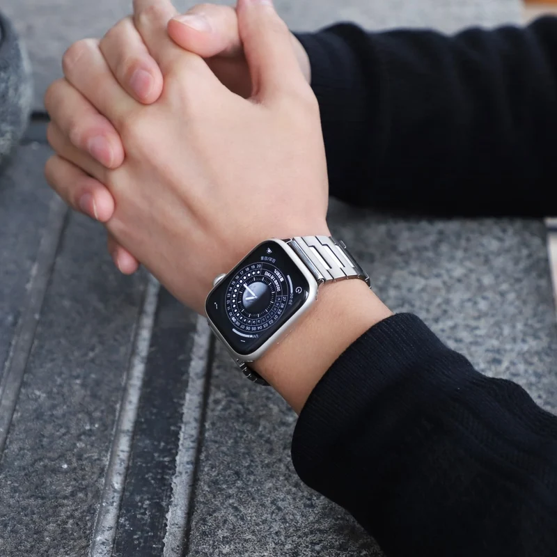 Bequem Apple Smartwatch Metall Universell Armband