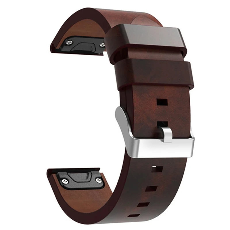 Unglaublich Angenehm Garmin Smartwatch Echtes Leder Universell Armband