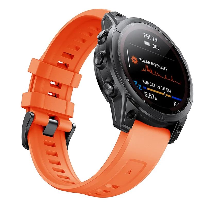 Mega Bequem Garmin Smartwatch Silikon Universell Armband