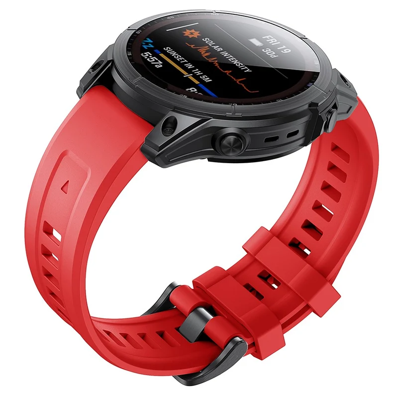 Mega Bequem Garmin Smartwatch Silikon Universell Armband