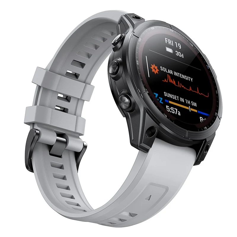 Mega Bequem Garmin Smartwatch Silikon Universell Armband